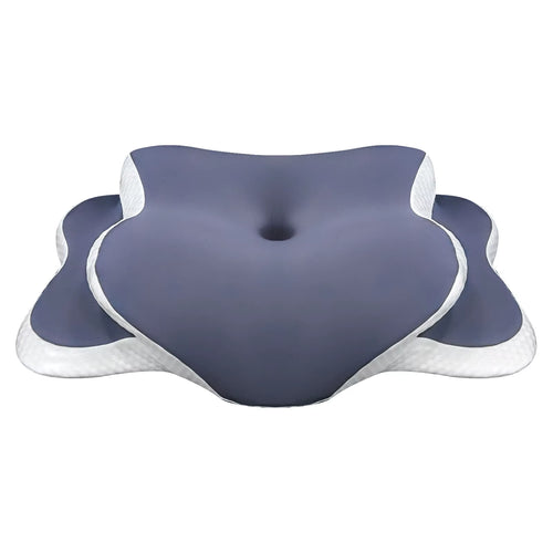 Memory Foam Pillow Cervical Pillow Neck Pain Relief Contour Ergonomic Orthopedic Neck Support for Side Back Stomach Sleeper Gift