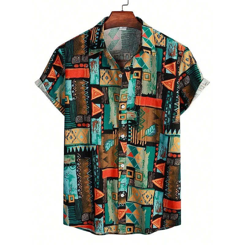 Summer 3d graffiti printed shirts are men's and children's fashionable streetwear, long-sleeved T-shirts, unisincy shirts, Havan