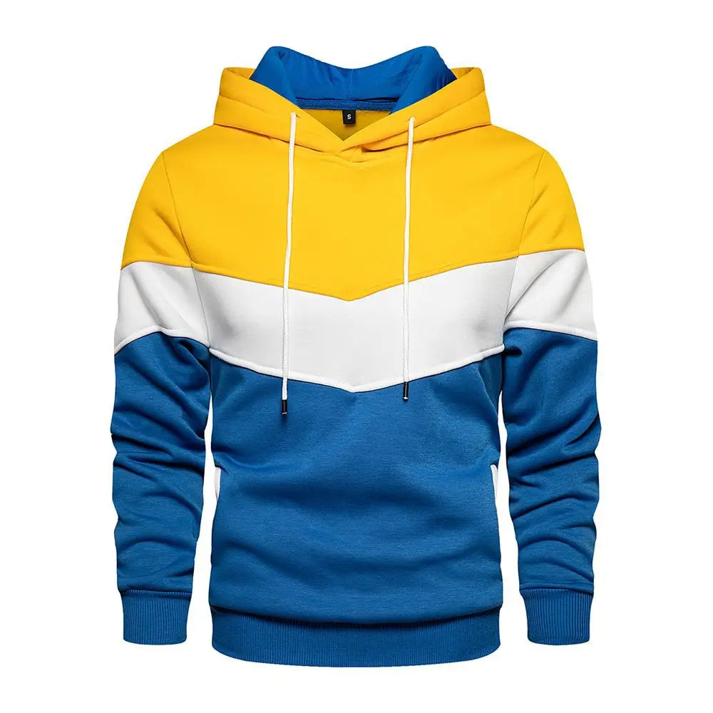 Men's Hooded Sweatshirt Hoodies Clothing Casual Loose Fleece Warm Streetwear Male Fashion Autumn Winter Sports Outwear